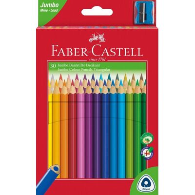 Faber-Castell Jumbo, 30 különböző szín Faber-Castell Jumbo, 30 különböző szín