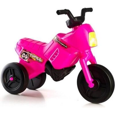 Teddies Enduro Yupee Pink Balance Bike - Balance Bike Teddies Enduro Yupee Pink Balance Bike - Balance Bike