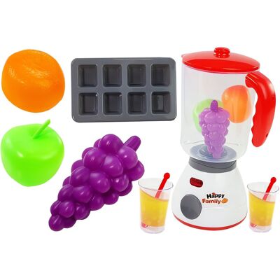 LEAN Toys 5100 Játék turmixgép fényekkel + tartozékok LEAN Toys 5100 Játék turmixgép fényekkel + tartozékok