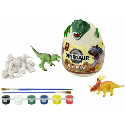 LEAN Toys 19045 DIY kifesthető dinoszaurusz tojás szett, zöld LEAN Toys 19045 DIY kifesthető dinoszaurusz tojás szett, zöld