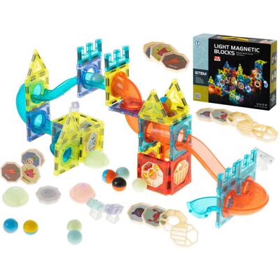 Pricenet Modell 75el Mágneses Márványgolyó Pálya - Puzzle Játék Pricenet Modell 75el Mágneses Márványgolyó Pálya - Puzzle Játék