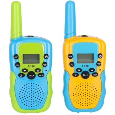 KIK KX2927 Walkie talkie gyerekeknek, 3 km hatótávolság, 2 db KIK KX2927 Walkie talkie gyerekeknek, 3 km hatótávolság, 2 db