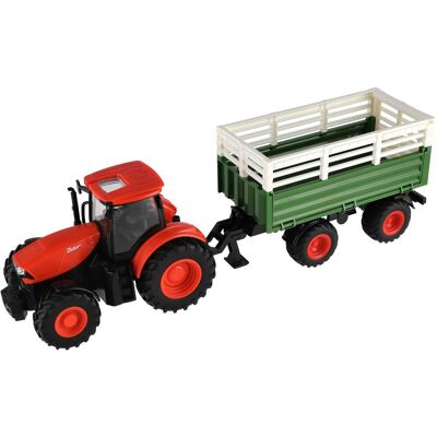 Teddies RC Zetor traktor pótkocsival Teddies RC Zetor traktor pótkocsival