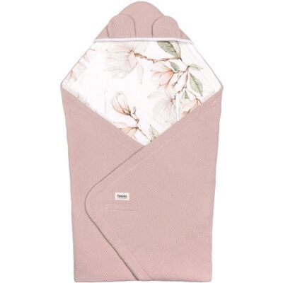 Lionelo Travel Swaddle Blanket Beige Magnolia Lionelo Travel Swaddle Blanket Beige Magnolia