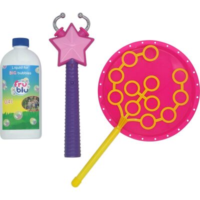 TM Toys Fru Blu buborékfújó + utántöltő 0,4l TM Toys Fru Blu buborékfújó + utántöltő 0,4l