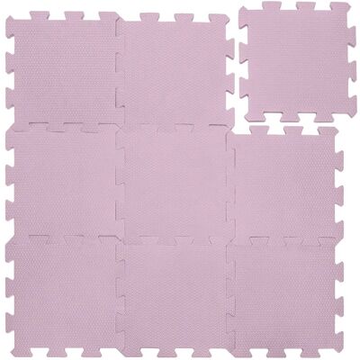 Zopa 30×30 cm, szőnyeg, 9 db, Sugar Pink Zopa 30×30 cm, szőnyeg, 9 db, Sugar Pink