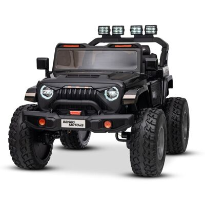 Beneo Motors Offride 4 × 4, 24V, fekete Beneo Motors Offride 4 × 4, 24V, fekete