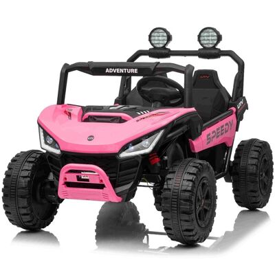 Beneo Motors T-Rex Ride 4 × 4, 24V, rózsaszín Beneo Motors T-Rex Ride 4 × 4, 24V, rózsaszín