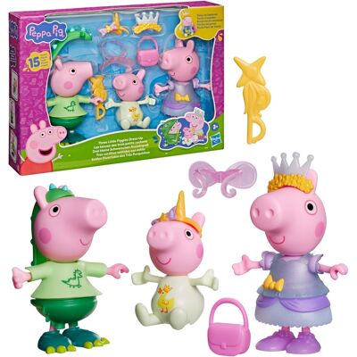 Hasbro Peppa Malac ruhák, Három kismalac Hasbro Peppa Malac ruhák, Három kismalac