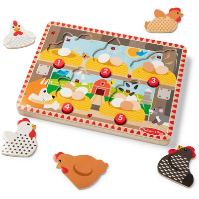 Spin Master Melissa & Doug tyúkos kirakós játék Spin Master Melissa & Doug tyúkos kirakós játék