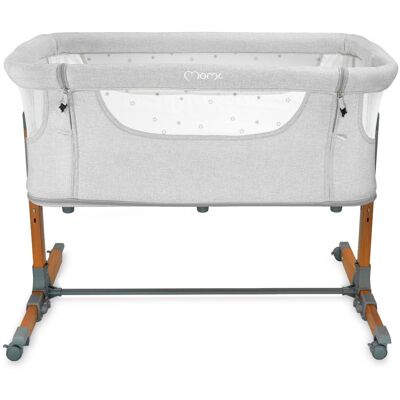 MoMi Smart Bed 4in1, világosszürke MoMi Smart Bed 4in1, világosszürke
