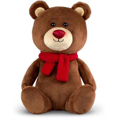 TM Toys Fényes orrú plüss barna maci 25 cm TM Toys Fényes orrú plüss barna maci 25 cm