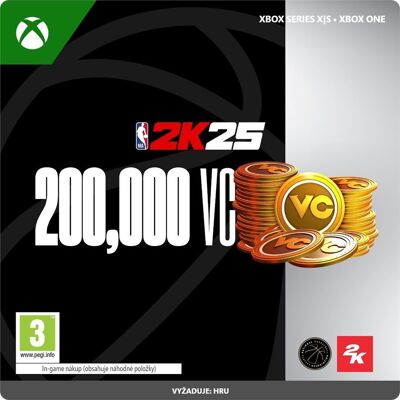 Microsoft NBA 2K25: 200,000 Virtual Currency Pack - Xbox DIGITAL Microsoft NBA 2K25: 200,000 Virtual Currency Pack - Xbox DIGITAL
