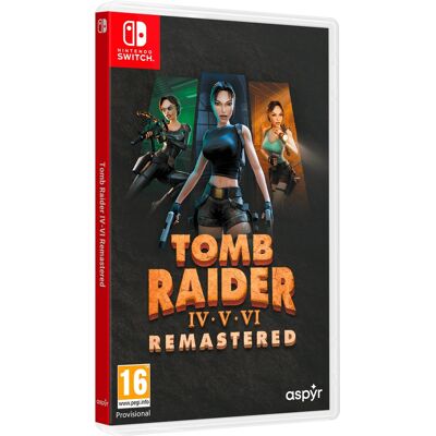 U&I Entertainment Tomb Raider IV-VI Remastered Starring Lara Croft - Nintendo Switch U&I Entertainment Tomb Raider IV-VI Remastered Starring Lara Croft - Nintendo Switch