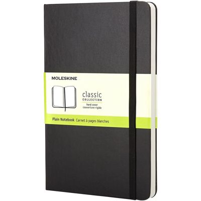 MOLESKINE S, keményfedeles, sima, fekete MOLESKINE S, keményfedeles, sima, fekete