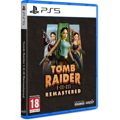 Aspyr Tomb Raider I-III Remastered Starring Lara Croft - PS5 Aspyr Tomb Raider I-III Remastered Starring Lara Croft - PS5