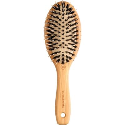 Olivia Garden Bamboo Touch Hajkefe - Környezetbarát, Puha sörték, Fésülés Olivia Garden Bamboo Touch Hajkefe - Környezetbarát, Puha sörték, Fésülés