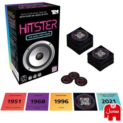 TM Toys Hitster Zenekártya Játék - Party Szórakozás TM Toys Hitster Zenekártya Játék - Party Szórakozás