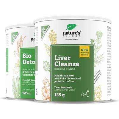 Nature's Finest Májméregtelenítő - Vegán máriatövis és articsóka 375g Nature's Finest Májméregtelenítő - Vegán máriatövis és articsóka 375g