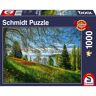 SCHMIDTSPIELE Puzzle játék 1000 darabos Frühlingsallee Mainau sziget - Virágzó tulipánok