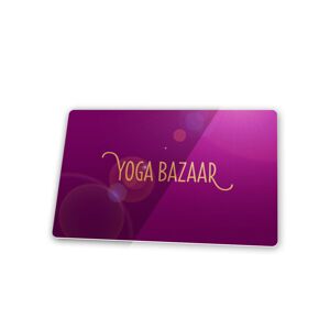 Yoga Bazaar Ajándékutalvány 7.000Ft - Plasztikkártyán