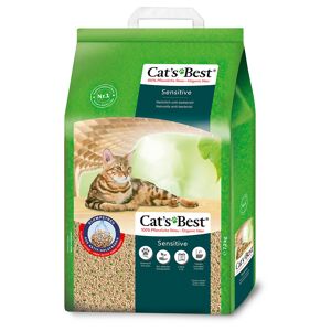 Cat's Best 2 x 20 liter (7,2 kg) Cat´s Best Sensitive macskaalom