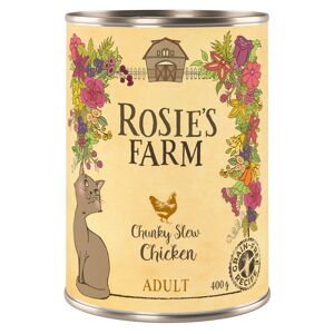 Rosie's Farm 1x400g Rosie's Farm Adult nedves macskatáp - Pulyka & kacsa