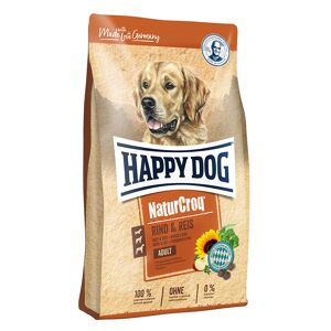 Happy Dog NaturCroq 2x15 kg Happy Dog NaturCroq marha & rizs száraz kutyatáp