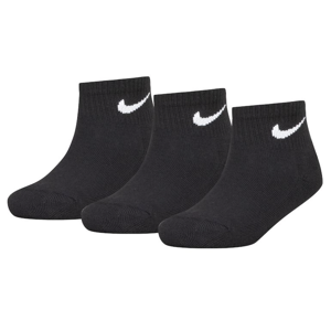 Nike basic pack ankle 3pk 27-35  - Fekete - Size: 27-35 - unisex