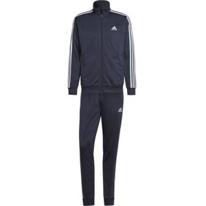 adidas BASIC 3-STRIPES TRICOT Férfi melegítő szett, sötétkék, méret