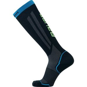 Bauer PERFORMANCE TALL SKATE SOCK Hosszú szárú kompressziós zokni, fekete, méret XS