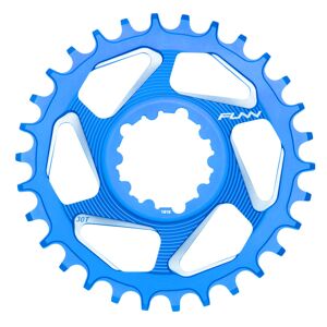 Funn solo dx 30t narrow- wide kerékpár lánckerék a forgatáshoz kék  - Kék
