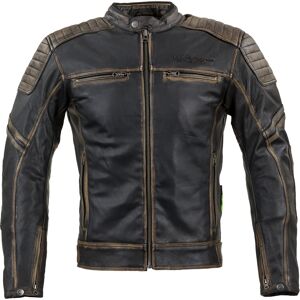 Motoros bőrkabát W-TEC Mungelli vintage barna 6XL Motoros bőrkabát W-TEC Mungelli vintage barna 6XL