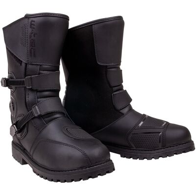 Motoros cipő W-TEC Quartzo fekete 42 Motoros cipő W-TEC Quartzo fekete 42