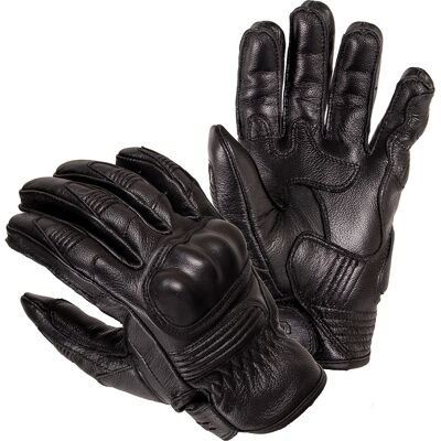 Bőr motoros kesztyű W-TEC Trogir fekete 3XL Bőr motoros kesztyű W-TEC Trogir fekete 3XL