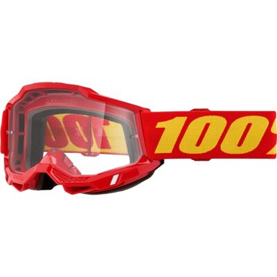 Gyerek motocross szemüveg 100% Accuri 2 Junior, páramentes bevonat, háromrétegű habszivacs, csúszásgátló pánt piros, átlátszó plexi Gyerek motocross szemüveg 100% Accuri 2 Junior, páramentes bevonat, háromrétegű habszivacs, csúszásgátló pánt piros, átlátszó plexi