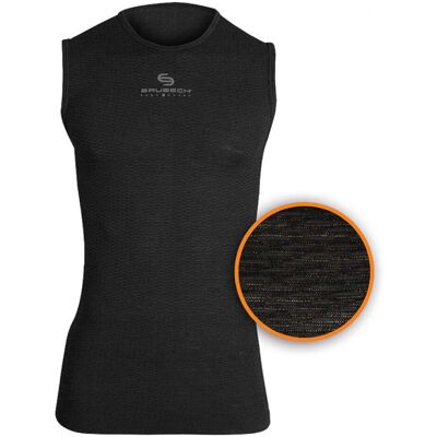 Unisex atléta Brubeck Multifunctional Base Layer 3D, fokozott szellőzés, antibakteriális és antiallergén, uniszex szabás grafit XXL Unisex atléta Brubeck Multifunctional Base Layer 3D, fokozott szellőzés, antibakteriális és antiallergén, uniszex szabás grafit XXL