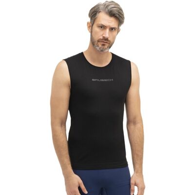 Férfi atléta Brubeck 3D Run PRO, izzadságelvezetés, hőszigetelés, minimalizálja a szagképződést, alkalmazkodó anyag fekete XL Férfi atléta Brubeck 3D Run PRO, izzadságelvezetés, hőszigetelés, minimalizálja a szagképződést, alkalmazkodó anyag fekete XL