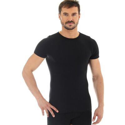 Férfi rövid ujjú trikó Brubeck fekete XL Férfi rövid ujjú trikó Brubeck fekete XL