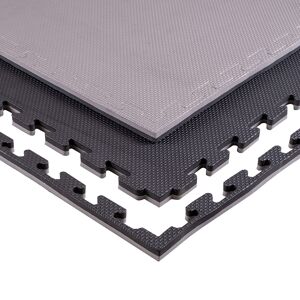 Insportline Puzzle tatami szőnyeg inSPORTline Sazegul 100x100x2 cm  szürke-fekete