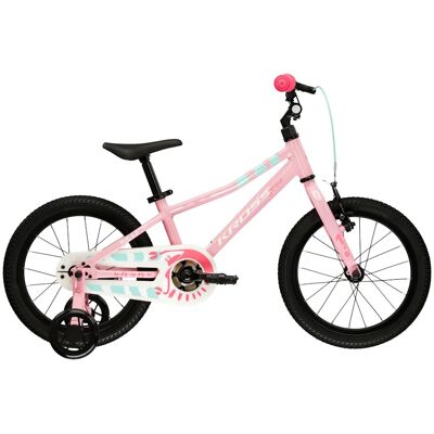 Könnyű gyermekkerékpár Kross Mini 4.0 16", 2026-os modell, 100-120 cm, 8,5 kg, segédkerekek, kényelmes nyereg, ergonomikus markolatok, alumínium váz Könnyű gyermekkerékpár Kross Mini 4.0 16", 2026-os modell, 100-120 cm, 8,5 kg, segédkerekek, kényelmes nyereg, ergonomikus markolatok, alumínium váz