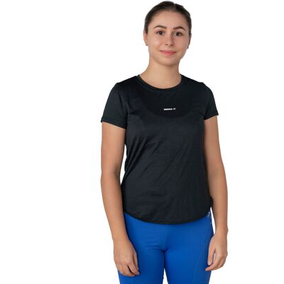 Női póló Nebbia "Airy" FIT Activewear 438 fekete M Női póló Nebbia "Airy" FIT Activewear 438 fekete M