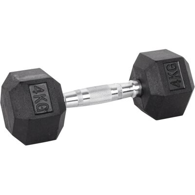Hatszögletű súlyzó inSPORTline Hexsteel 4 kg, ergonomikusan kialakított csúszásmentes fogantyú, precíz kivitelezés Hatszögletű súlyzó inSPORTline Hexsteel 4 kg, ergonomikusan kialakított csúszásmentes fogantyú, precíz kivitelezés