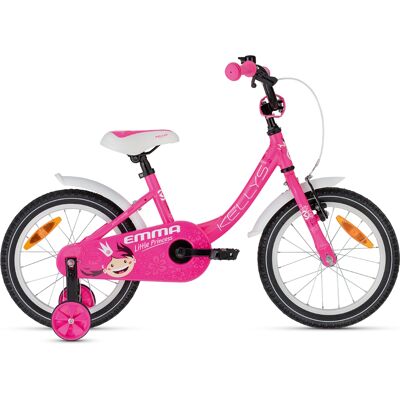 Gyermekkerékpár KELLYS EMMA 16" 6.0 9,5" (100-110 cm) pink Gyermekkerékpár KELLYS EMMA 16" 6.0 9,5" (100-110 cm) pink