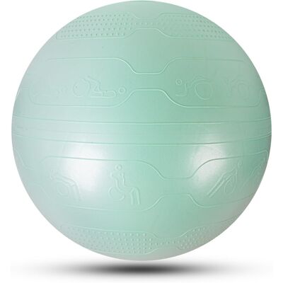 Gimnasztikai labda inSPORTline Stretch Ball 75 cm, masszázs nyúlványok, csúszásmentes, kézi pumpa, tartós PVC anyag menta Gimnasztikai labda inSPORTline Stretch Ball 75 cm, masszázs nyúlványok, csúszásmentes, kézi pumpa, tartós PVC anyag menta