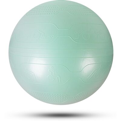 Gimnasztikai labda inSPORTline Stretch Ball 65 cm, masszázs nyúlványok, csúszásmentes, kézi pumpa, tartós PVC anyag menta Gimnasztikai labda inSPORTline Stretch Ball 65 cm, masszázs nyúlványok, csúszásmentes, kézi pumpa, tartós PVC anyag menta