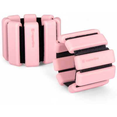 Fitnesz súly bokára/csuklóra inSPORTline Brace 2x0,5 kg rózsaszín Fitnesz súly bokára/csuklóra inSPORTline Brace 2x0,5 kg rózsaszín
