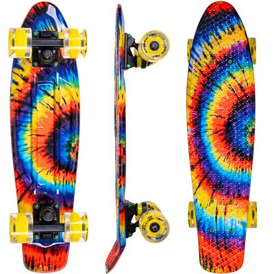 Penny board WORKER Ecidy C11 22" világító kerekekkel, csúszásgátló rácsos felület, rendkívül strapabíró, PP műanyag, alumínium felfüggesztés Penny board WORKER Ecidy C11 22" világító kerekekkel, csúszásgátló rácsos felület, rendkívül strapabíró, PP műanyag, alumínium felfüggesztés