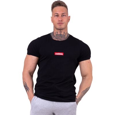 Férfi póló Nebbia Red Label V-typical 142 fekete XXL Férfi póló Nebbia Red Label V-typical 142 fekete XXL