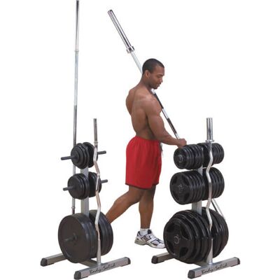 Súlyzó és rúd állvány Olympic 2 az 1-ben Body-Solid GOWT Súlyzó és rúd állvány Olympic 2 az 1-ben Body-Solid GOWT